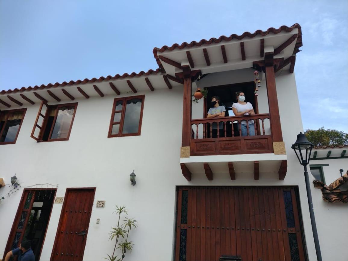 Apartamento Balcones De La Villa 2 Villa de Leyva Exteriör bild