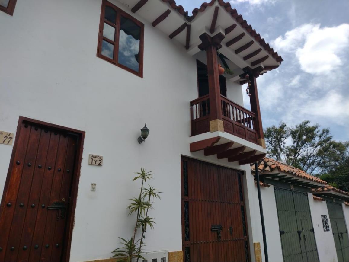 Apartamento Balcones De La Villa 2 Villa de Leyva Exteriör bild